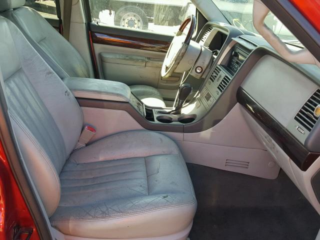 5LMEU68H94ZJ07968 - 2004 LINCOLN AVIATOR 红色 照片 5