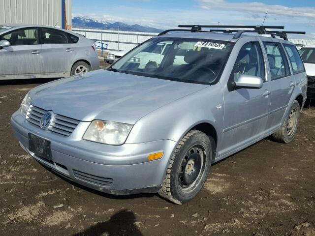 WVWSR61J55W019432 - 2005 VOLKSWAGEN JETTA GLS SILVER photo 2