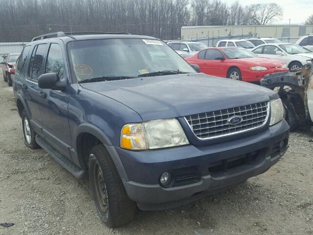 1FMZU63K03UC77154 - 2003 FORD EXPLORER X BLUE photo 1