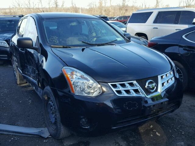 JN8AS5MVXDW151582 - 2013 NISSAN ROGUE S BLACK photo 1