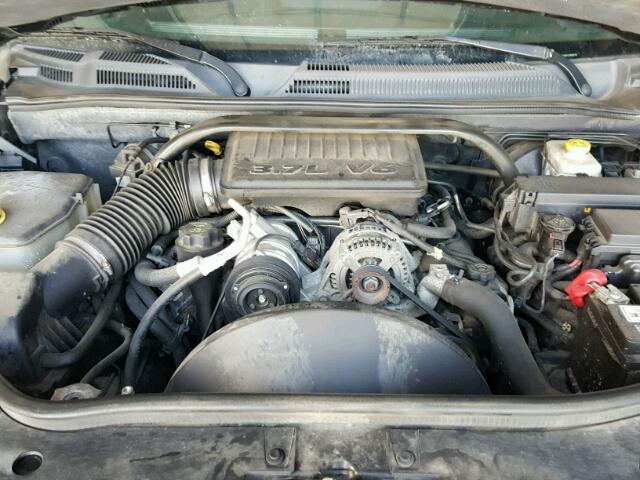 1J8HG48K66C288876 - 2006 JEEP COMMANDER BLACK photo 7