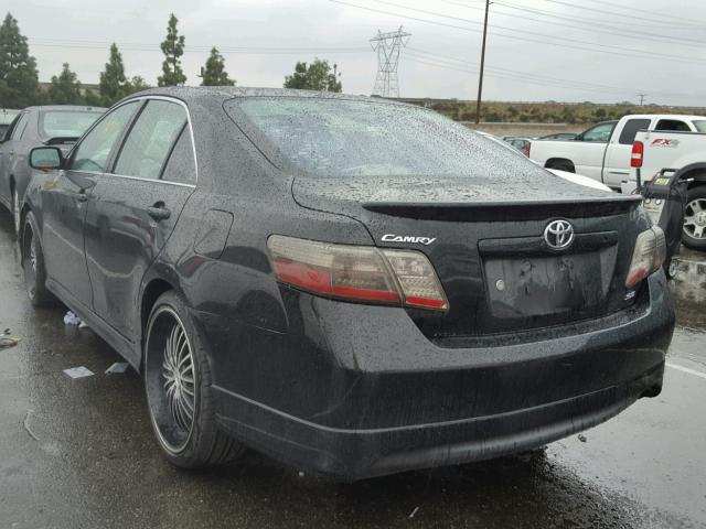 4T1BE46K59U308258 - 2009 TOYOTA CAMRY BASE BLACK photo 3