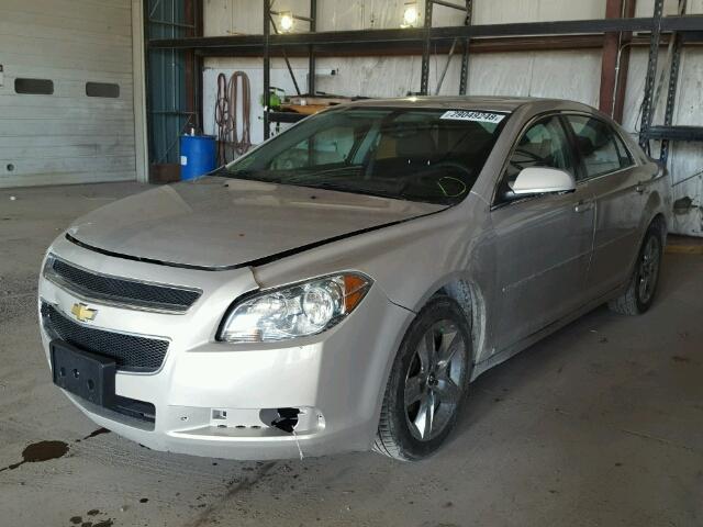 1G1ZC5EB7AF122514 - 2010 CHEVROLET MALIBU 1LT 棕色 照片 2