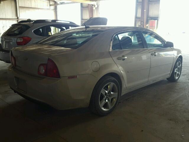 1G1ZC5EB7AF122514 - 2010 CHEVROLET MALIBU 1LT 棕色 照片 4