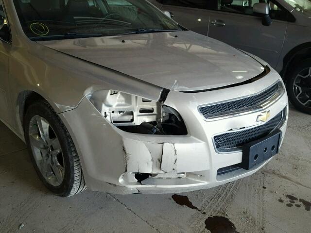 1G1ZC5EB7AF122514 - 2010 CHEVROLET MALIBU 1LT 棕色 照片 9