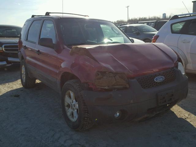 1FMYU931X6KA76186 - 2006 FORD ESCAPE XLT RED photo 1