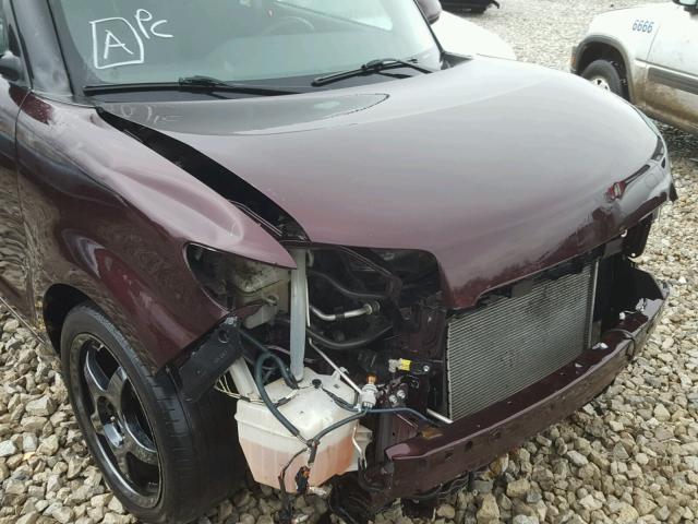 JTLZE4FE0A1100358 - 2010 TOYOTA SCION XB იასამნისფერი ფოტო 9