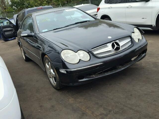 WDBTJ75J74F101249 - 2004 MERCEDES-BENZ CLK 500 BLACK photo 1