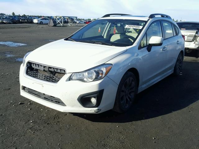 JF1GPAS68E8229820 - 2014 SUBARU IMPREZA SP WHITE photo 2