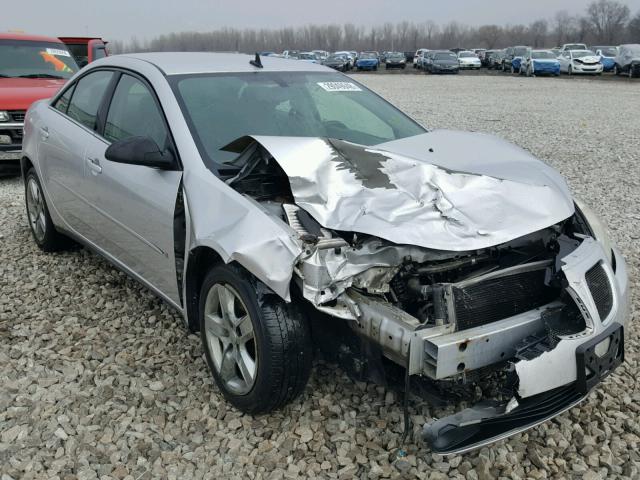 1G2ZG57B494123964 - 2009 PONTIAC G6 SILVER photo 1
