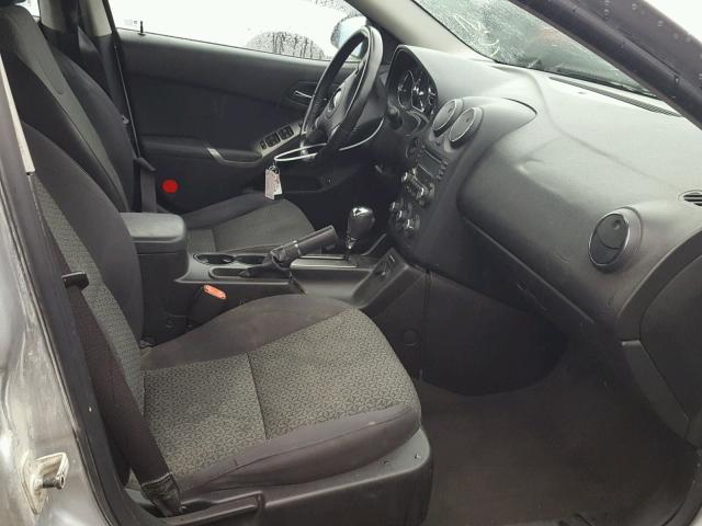 1G2ZG57B494123964 - 2009 PONTIAC G6 SILVER photo 5