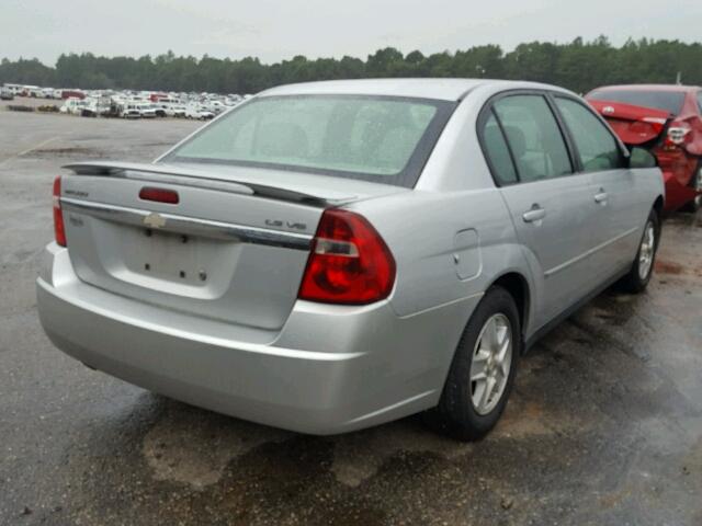 1G1ZT52835F107927 - 2005 CHEVROLET MALIBU LS 银色 照片 4