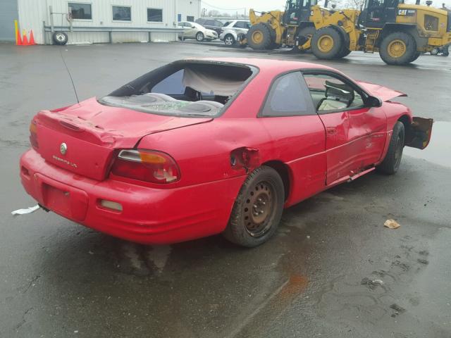 4C3AU42N6WE134888 - 1998 CHRYSLER SEBRING LX RED photo 4