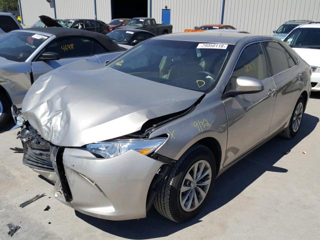 4T1BF1FK8GU167940 - 2016 TOYOTA CAMRY LE TAN photo 2