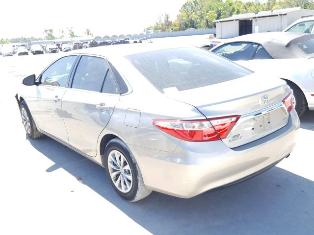 4T1BF1FK8GU167940 - 2016 TOYOTA CAMRY LE TAN photo 3