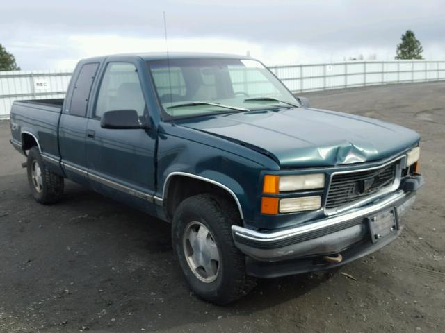 2GTEK19R1V1543800 - 1997 GMC SIERRA K15 GREEN photo 1