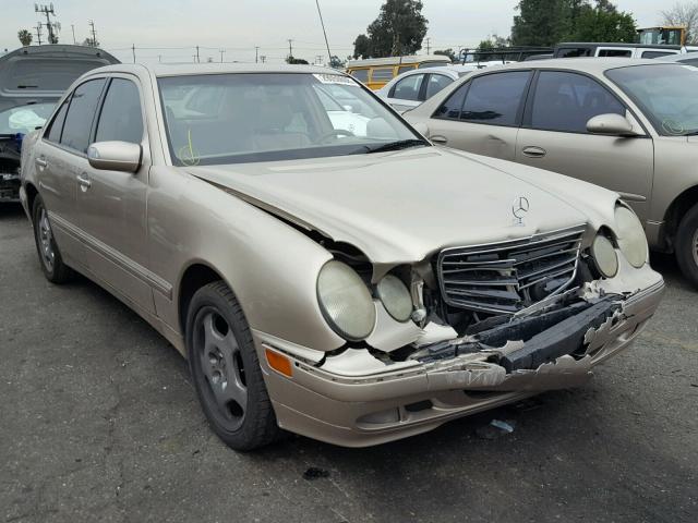 WDBJF70J51B201675 - 2001 MERCEDES-BENZ E 430 BEIGE photo 1