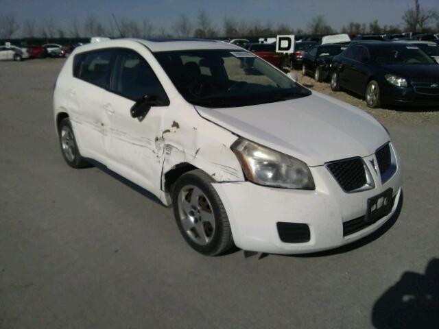 5Y2SP6E88AZ402478 - 2010 PONTIAC VIBE WHITE photo 1