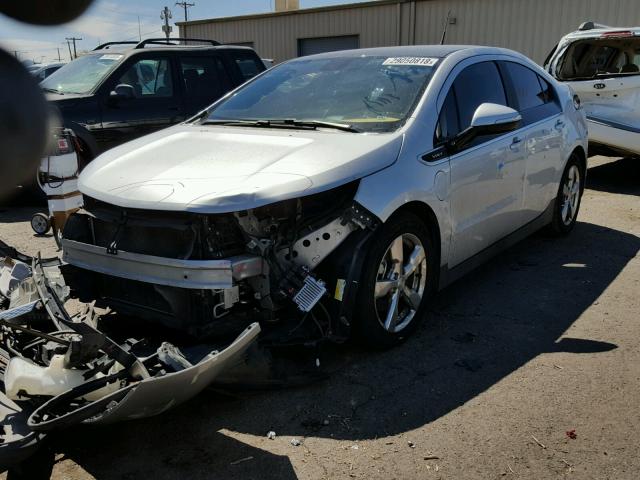 1G1RB6E40CU104476 - 2012 CHEVROLET VOLT SILVER photo 2