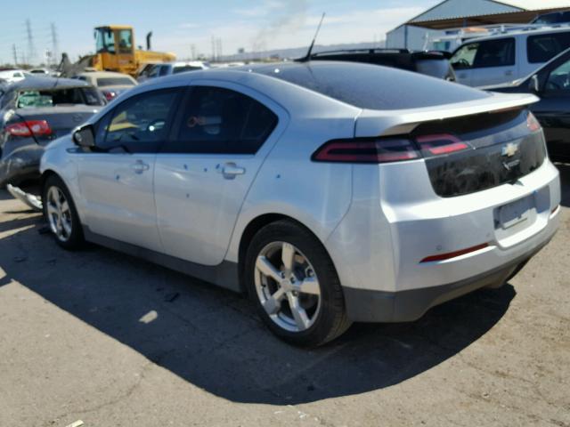 1G1RB6E40CU104476 - 2012 CHEVROLET VOLT SILVER photo 3