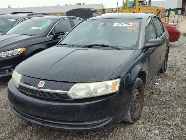 1G8AF52F24Z128687 - 2004 SATURN ION LEVEL BLACK photo 2