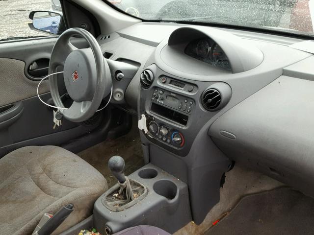 1G8AF52F24Z128687 - 2004 SATURN ION LEVEL BLACK photo 9