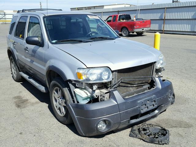 1FMYU03175KA41891 - 2005 FORD ESCAPE XLT SILVER photo 1