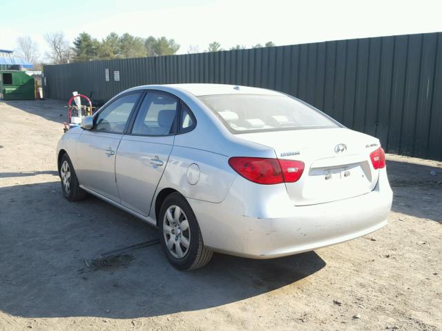 KMHDU46DX8U310471 - 2008 HYUNDAI ELANTRA GL SILVER photo 3