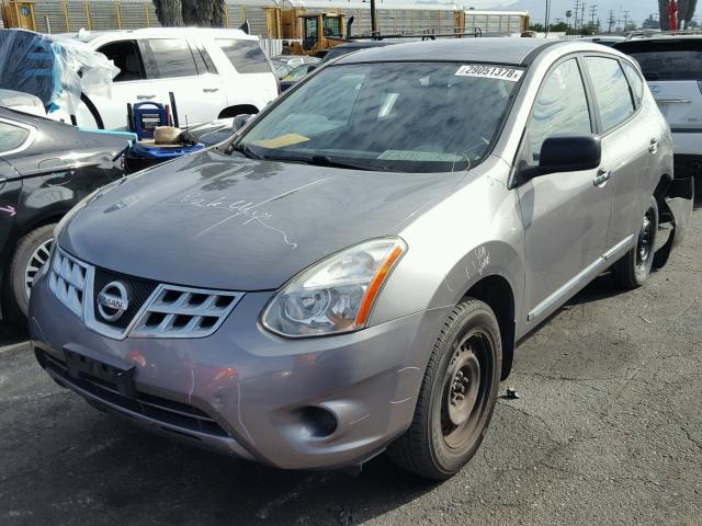 JN8AS5MV0BW675370 - 2011 NISSAN ROGUE S GRAY photo 2