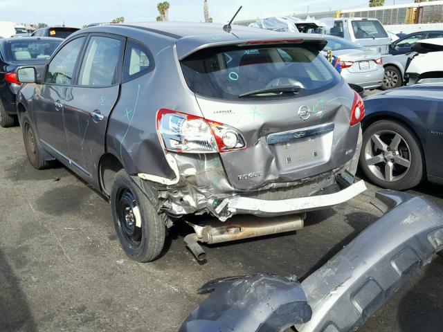 JN8AS5MV0BW675370 - 2011 NISSAN ROGUE S GRAY photo 3