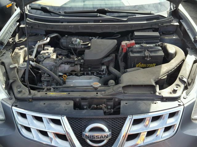 JN8AS5MV0BW675370 - 2011 NISSAN ROGUE S GRAY photo 7