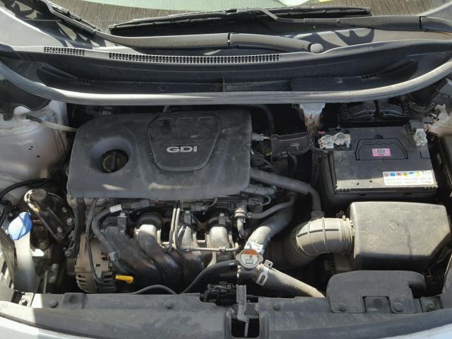 KNADM4A3XH6039710 - 2017 KIA RIO LX Արծաթագույն լուսանկար 7