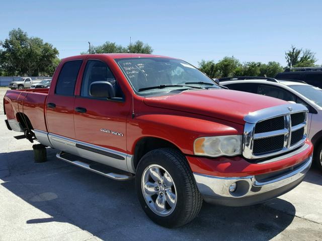 1D7HU18Z93S145942 - 2003 DODGE RAM 1500 S RED photo 1