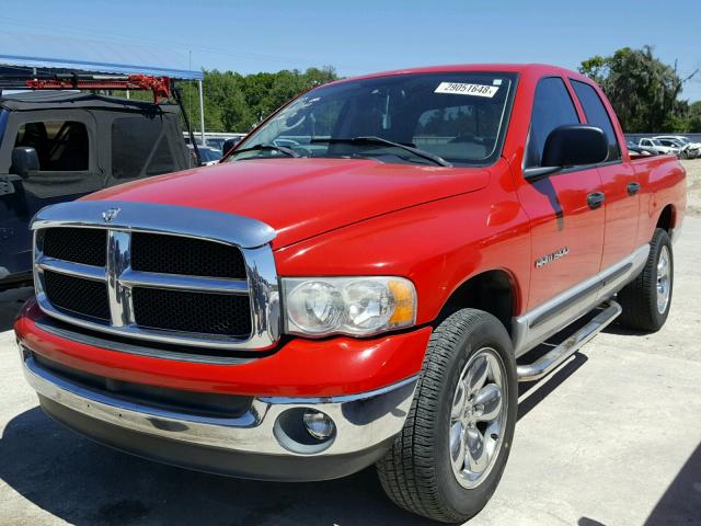 1D7HU18Z93S145942 - 2003 DODGE RAM 1500 S RED photo 2