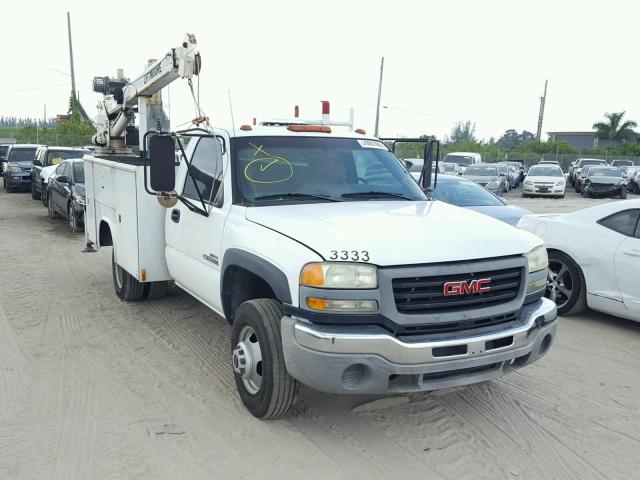 1GDJC34133E257480 - 2003 GMC NEW SIERRA WHITE photo 1