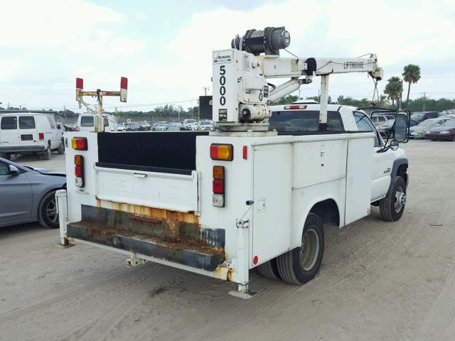 1GDJC34133E257480 - 2003 GMC NEW SIERRA WHITE photo 4