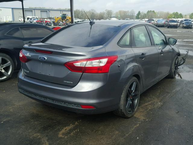 1FADP3E27DL144356 - 2013 FORD FOCUS S GRAY photo 4