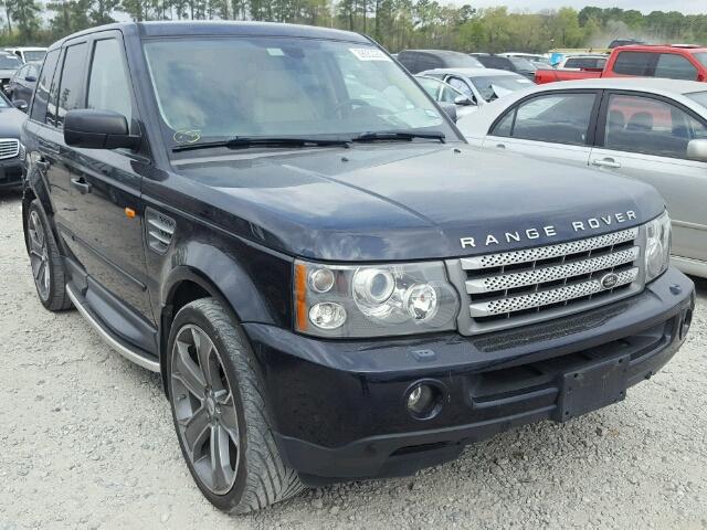 SALSH23448A169495 - 2008 LAND ROVER RANGE ROVE BLUE photo 1