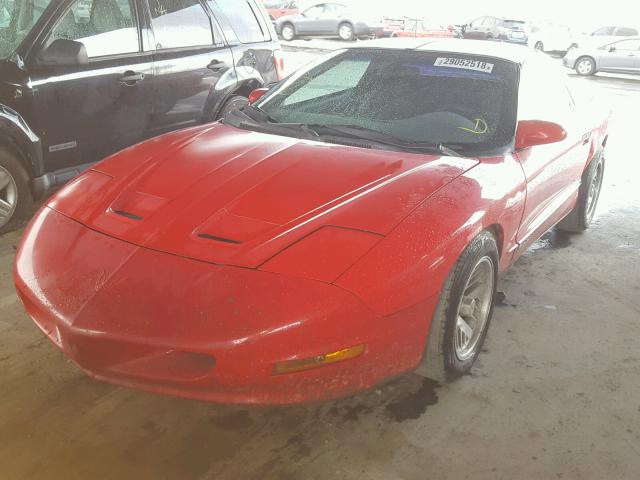 2G2FS22K3V2213923 - 1997 PONTIAC FIREBIRD RED photo 2