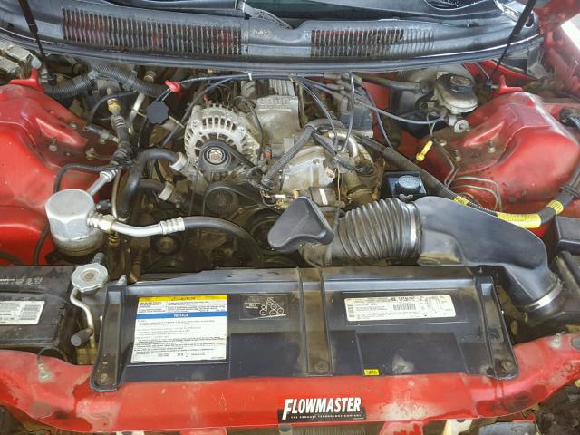 2G2FS22K3V2213923 - 1997 PONTIAC FIREBIRD RED photo 7