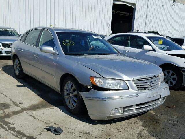 KMHFC46F27A166704 - 2007 HYUNDAI AZERA SE GRAY photo 1