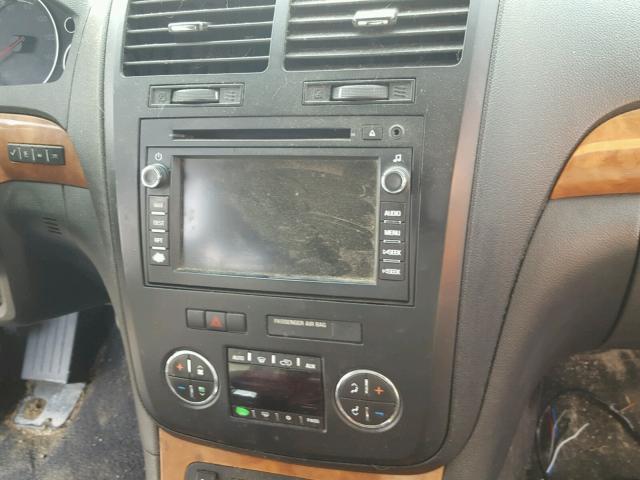 5GZEV33747J130951 - 2007 SATURN OUTLOOK SP გრაფიტი ფოტო 9