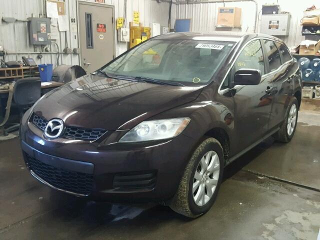 JM3ER293470153079 - 2007 MAZDA CX-7 BURGUNDY photo 2