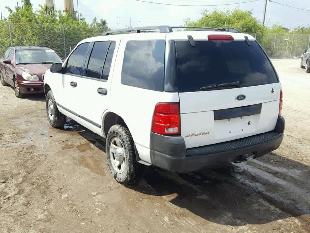 1FMZU62K64UB73660 - 2004 FORD EXPLORER X WHITE photo 3