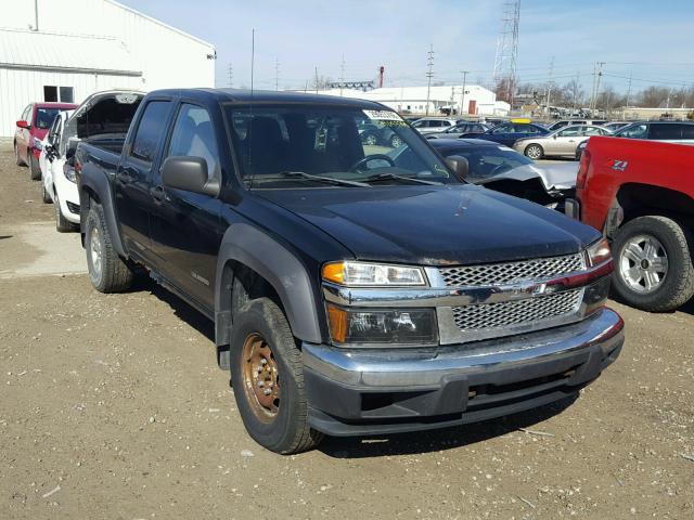 1GCDT136348215796 - 2004 CHEVROLET COLORADO BLACK photo 1