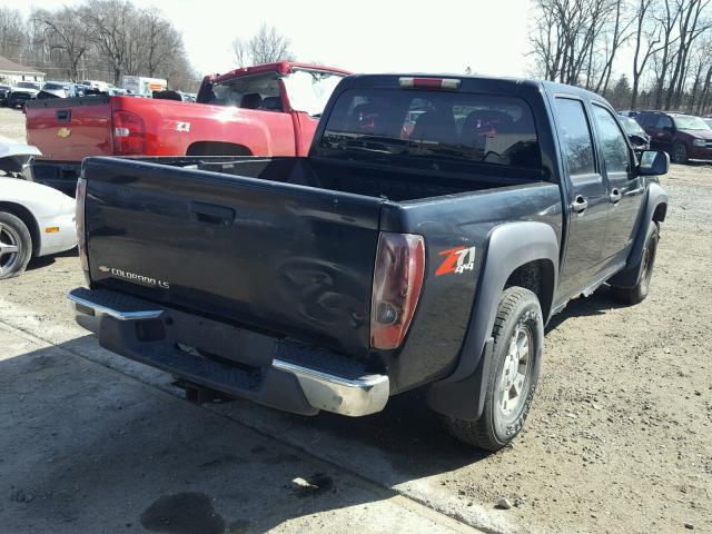 1GCDT136348215796 - 2004 CHEVROLET COLORADO BLACK photo 4