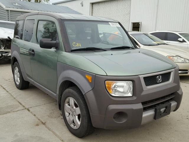 5J6YH18654L008846 - 2004 HONDA ELEMENT EX GREEN photo 1