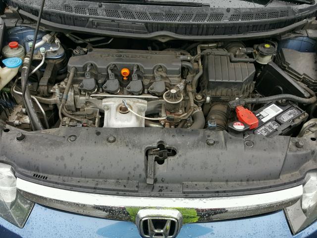 1HGFA168X7L040350 - 2007 HONDA CIVIC EX 蓝色 照片 7