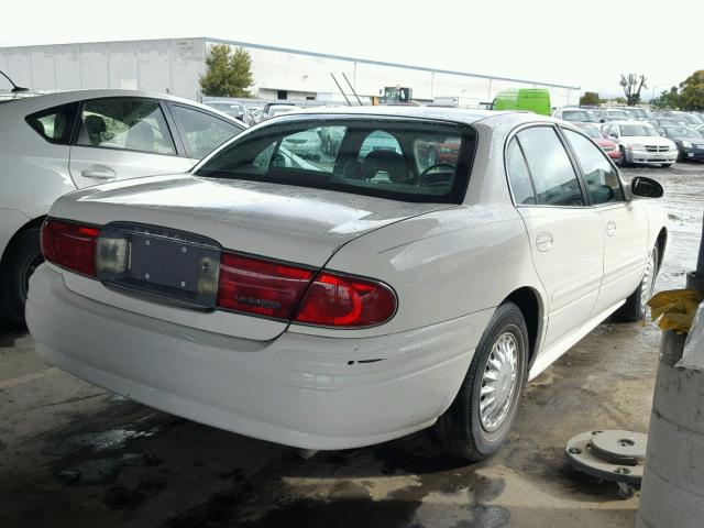 1G4HP52K144161008 - 2004 BUICK LESABRE CU WHITE photo 4