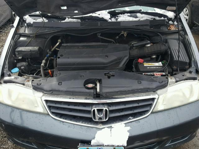 5FNRL18994B042455 - 2004 HONDA ODYSSEY EX GRAY photo 7